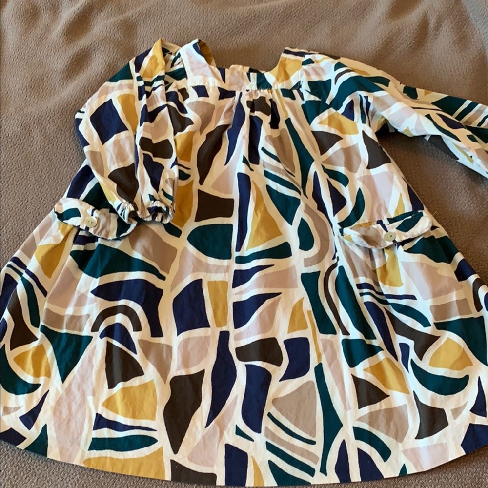 Girls cotton dress  made in San Francisco